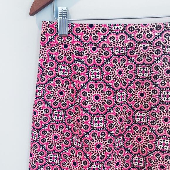 NEW J. Crew Basketweave Mini Skirt Pink Size 4 - Picture 6 of 10